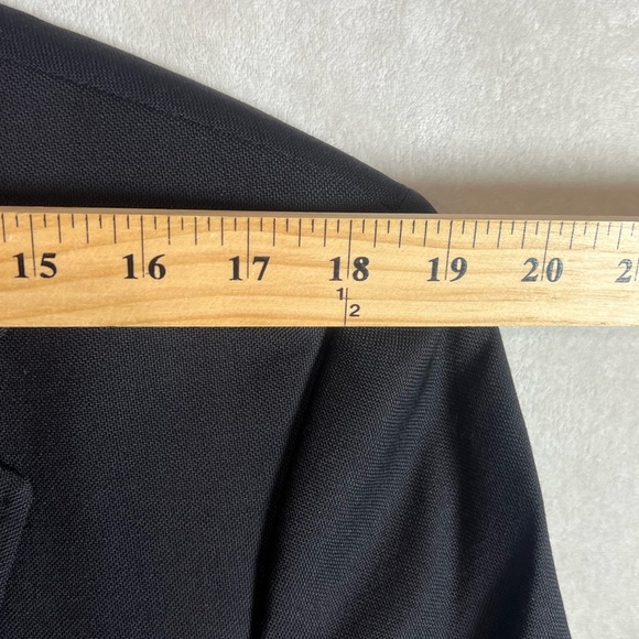 Dolce & Gabbana D&G 42R 100% Lana Wool Solf Elegant Black Blazer Made in Italy - Picture 13 of 14